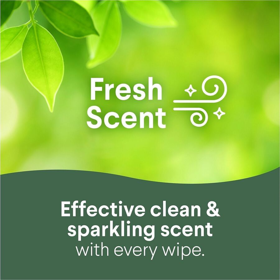 Clorox Bleach-Free Disinfecting WipesTo-Go Pack - Fresh Scent - Bleach-free, Disinfectant, Antibacterial, Disposable - W