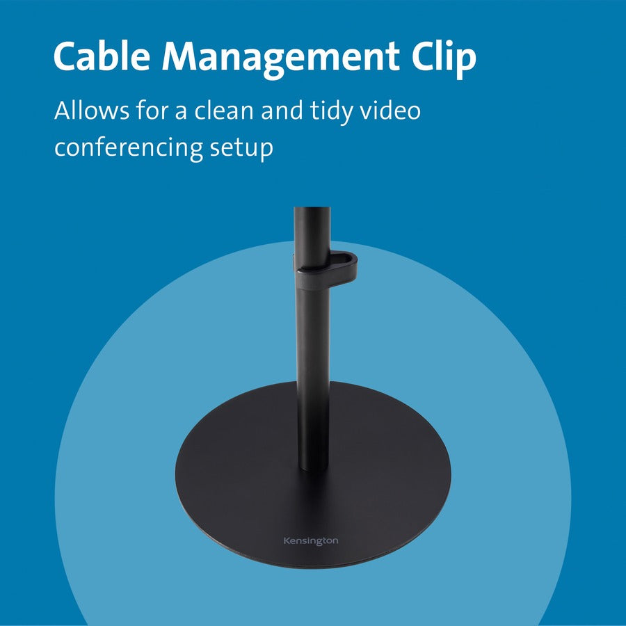Kensington A1010 Telescoping Desk Stand - Desktop - Black - 1 Each