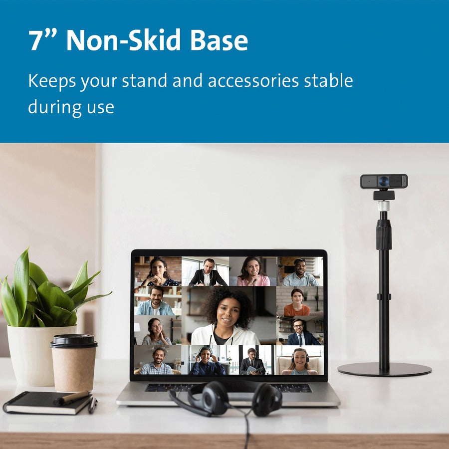 Kensington A1010 Telescoping Desk Stand - Desktop - Black - 1 Each