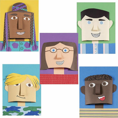 Tru-Ray Construction Paper - Art Project, Craft Project - 9" Width x 12" Length - 76 lb Basis Weight - Assorted - Fiber,