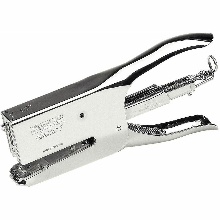 Rapid Classic K1 Plier Stapler - Staples Upto 50 Sheet - Staple Size: 0.25" , 0.31" - Back Loading - Metal