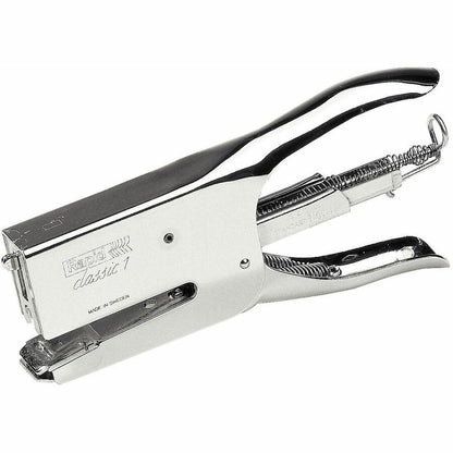 Rapid Classic K1 Plier Stapler - Staples Upto 50 Sheet - Staple Size: 0.25" , 0.31" - Back Loading - Metal