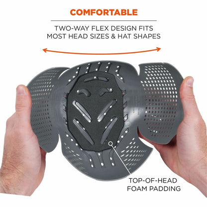 Ergodyne Universal Bump Cap Insert with Venting - Recommended for: Mechanic, Baggage Handling, Factory, Industrial - 1 E
