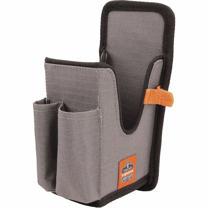 Ergodyne Squids 5541 Carrying Case Rugged (Holster) Bar Code Scanner, Mobile Computer, Pen - Gray - Drop Resistant, Abra