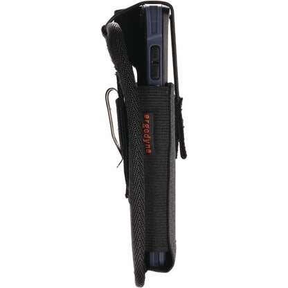 Ergodyne Squids 5544 Carrying Case (Holster) Bar Code Scanner, Mobile Computer, Cell Phone - Black - 1 Each