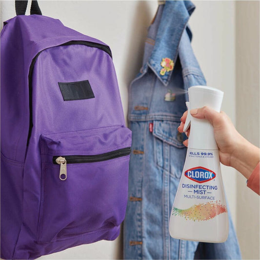 Clorox Disinfecting, Sanitizing & Antibacterial Mist Refill - 16 fl oz (0.5 quart) - Lemongrass Mandarin Scent - Non-aer