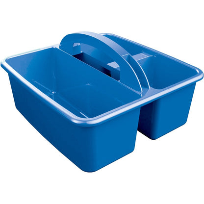 Deflecto Antimicrobial Kids Storage Caddy - 3 Compartment(s) - 5.34" Height x 9.37" Width x 9.32" Depth - 1 Each