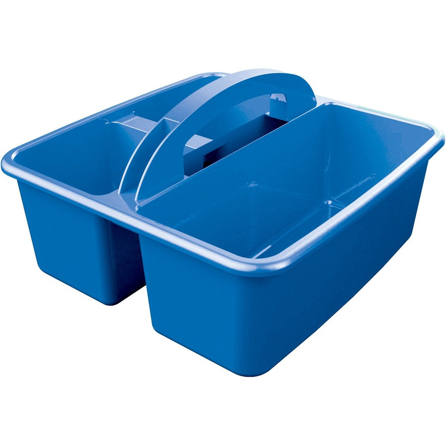 Deflecto Antimicrobial Kids Storage Caddy - 3 Compartment(s) - 5.34" Height x 9.37" Width x 9.32" Depth - 1 Each