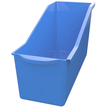 Deflecto Antimicrobial Kids Book Bin - 7.35" Height x 14.20" Width x 5.34" Depth - 1 Each