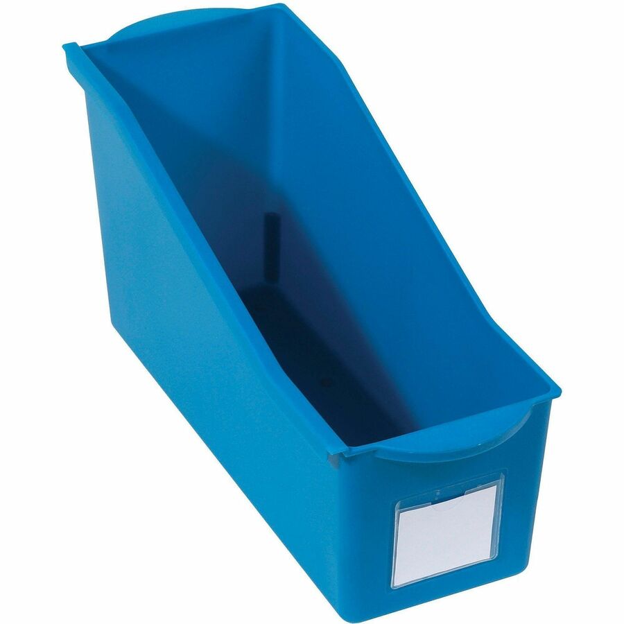Deflecto Antimicrobial Kids Book Bin - 7.35" Height x 14.20" Width x 5.34" Depth - 1 Each