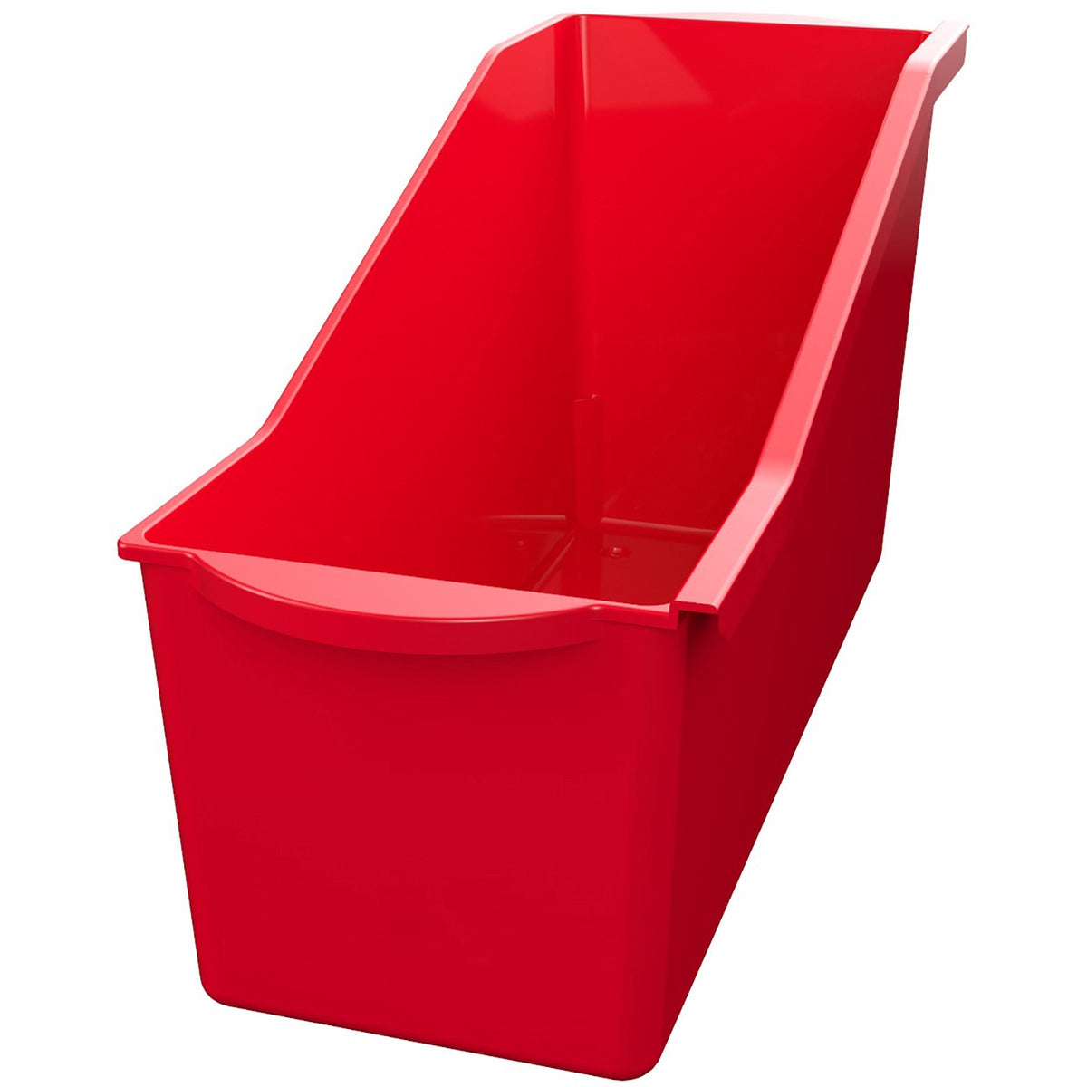 Deflecto Antimicrobial Kids Book Bin - 7.35" Height x 14.20" Width x 5.34" Depth - 1 Each