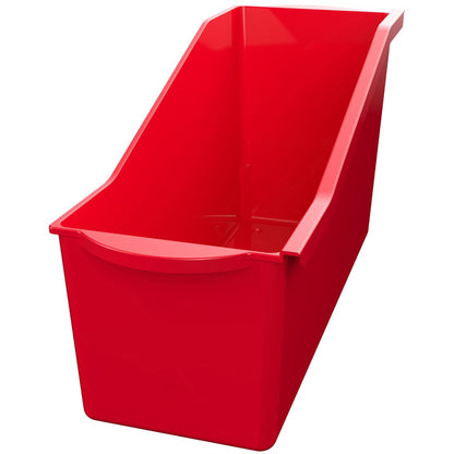 Deflecto Antimicrobial Kids Book Bin - 7.35" Height x 14.20" Width x 5.34" Depth - 1 Each