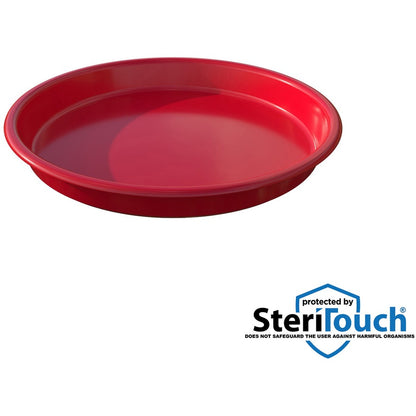 Deflecto Kids Antimicrobial Round Craft Tray - Accessories, Art, Craft - 1.61" Height x 13.07" Width x 13.07" Depth - Re