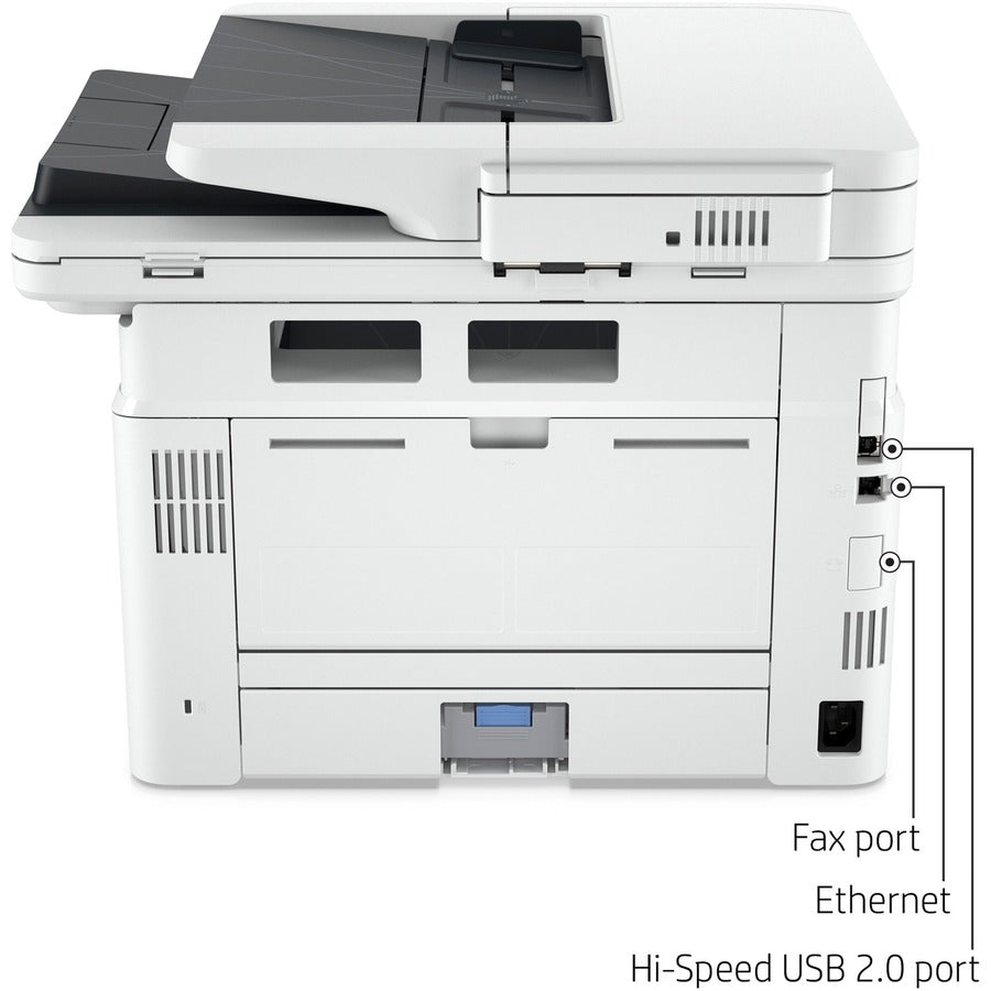 HP LaserJet Pro 4101fdne Laser Multifunction Printer - Monochrome - White - Copier/Fax/Printer/Scanner - 63 ppm Mono Pri