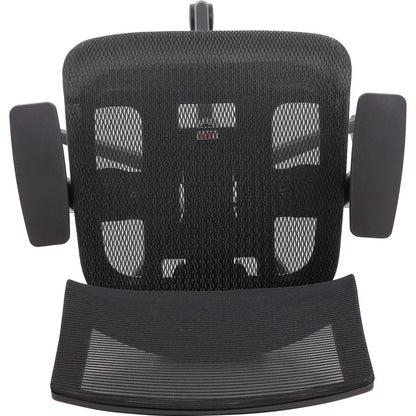 Boss Mesh Task Chair - Black Seat Color - Black Back Color - Black Frame Color - 5-star Base - Mesh - Armrest - 1 Each