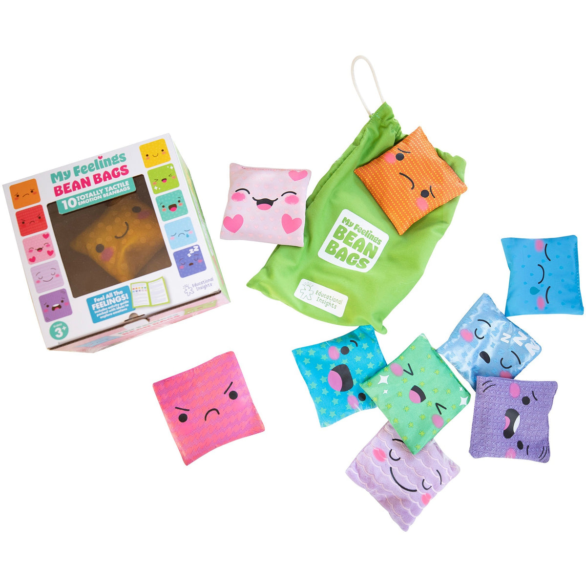 Learning Resources My Feelings Beanbag Set - Learning - Multicolor