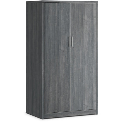 HON 10500 Series Sterling Ash Laminate Desking - 66.6" Height x 36" Width x 24" Depth - 5 Shelve(s) - 4 Adjustable Shelf