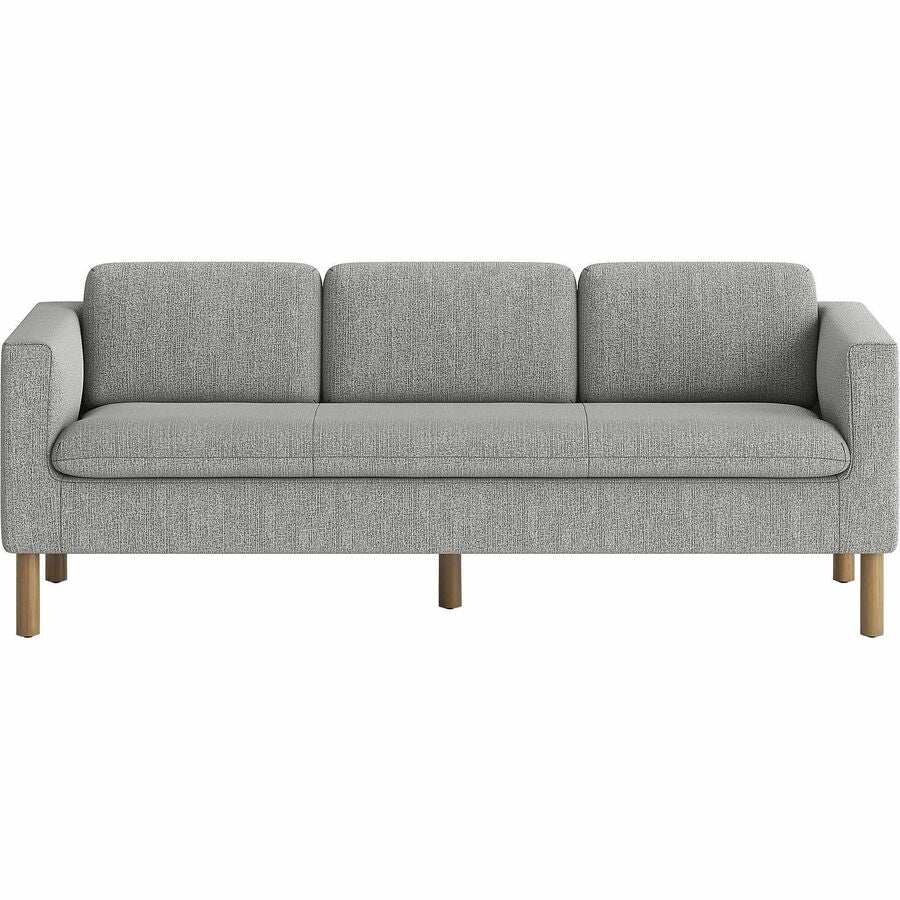 HON Parkwyn Lounge Sofa - Material: Fabric - Finish: Gray - 1 Each
