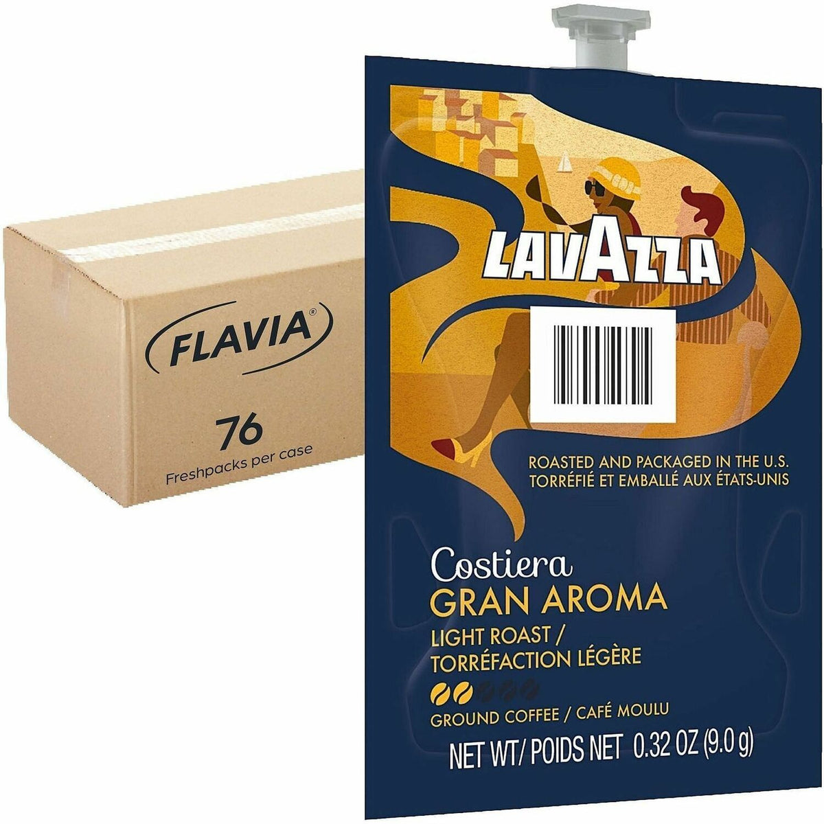 Flavia Freshpack Gran Aroma Coffee - 76 / Carton