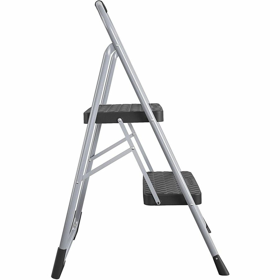 Cosco 2-Step Big Step Folding Step Stool - 2 Step - 200 lb Load Capacity - Type III - 17.7" Width x 22.8" Depth x 34.6" 