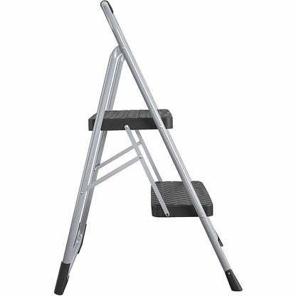 Cosco 2-Step Big Step Folding Step Stool - 2 Step - 200 lb Load Capacity - Type III - 17.7" Width x 22.8" Depth x 34.6" 