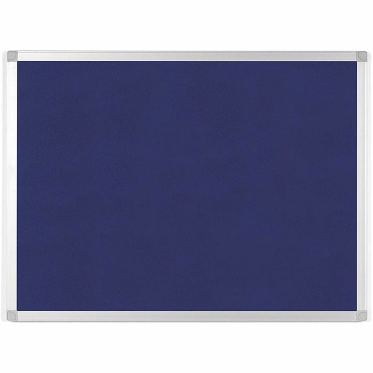 MasterVision Ayda Fabric Bulletin Board - 18" x 24" - 18" Board Height x 24" Board Width - Blue Felt, Fabric Surface - 1