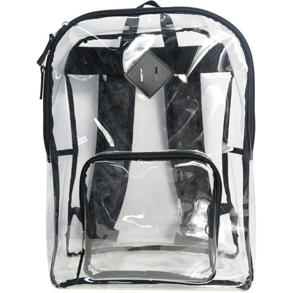 Sparco Carrying Case (Backpack) Multipurpose - Clear - Polyvinyl Chloride (PVC), 420D Oxford Body - Shoulder Strap, Hand