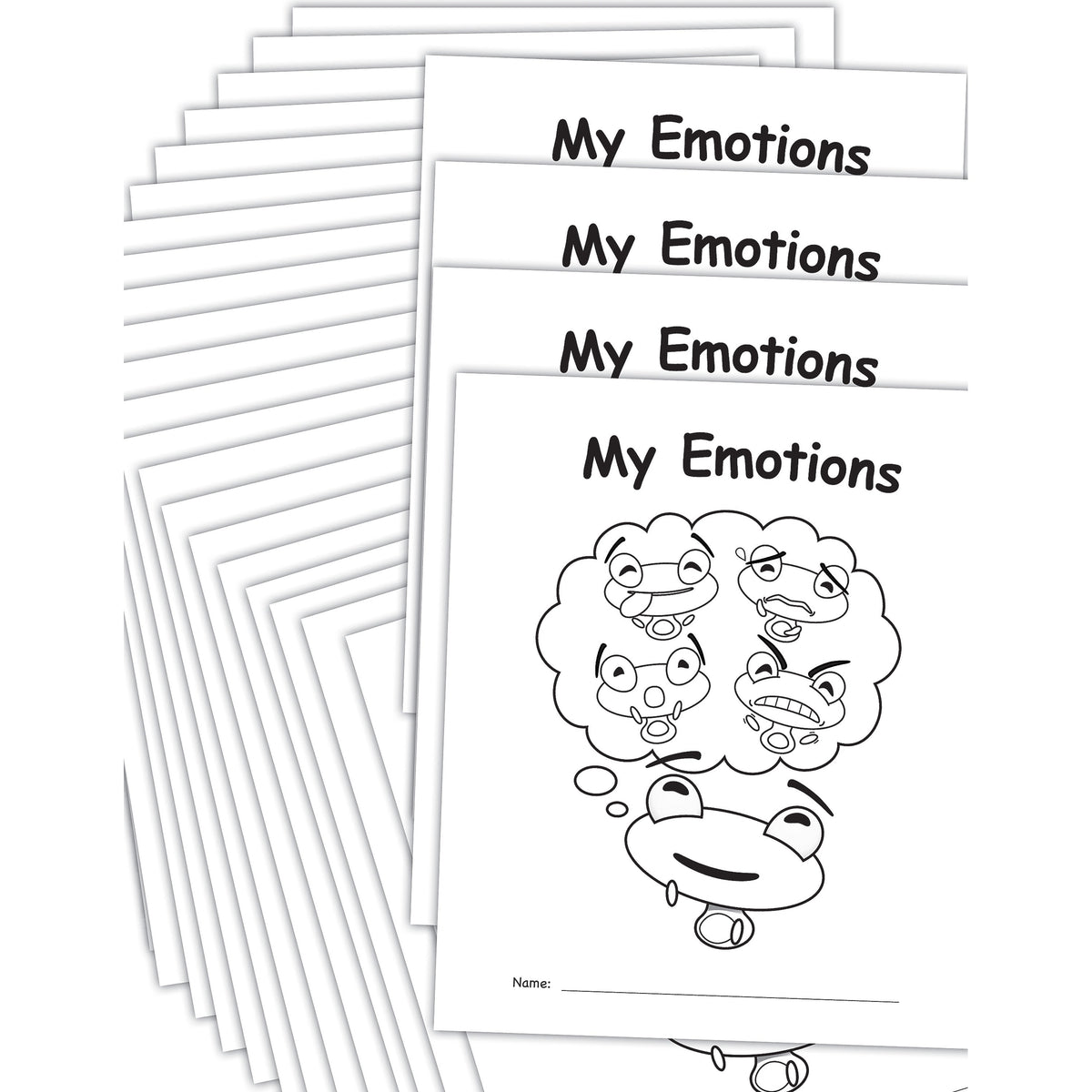Teacher Created Resources My Own Books: My Emotions Printed Book - Book - 25 / Pack