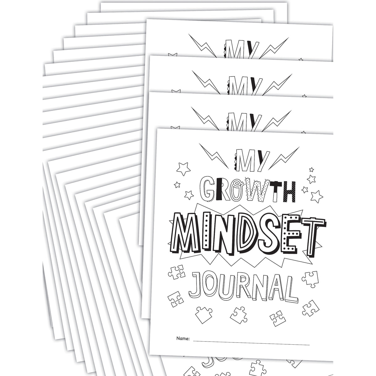 Teacher Created Resources My Own Books Growth Journal Printed Book - Book - 10 / Pack
