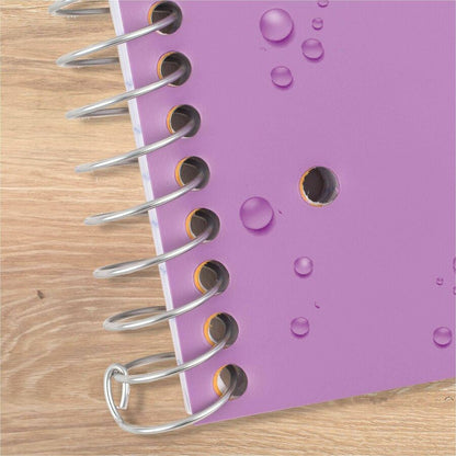 Five Star Wirebound Notebook - 1 Subject(s) - 100 Pages - Wire Bound - College Ruled Front Ruling - Letter - 8 1/2" x 11