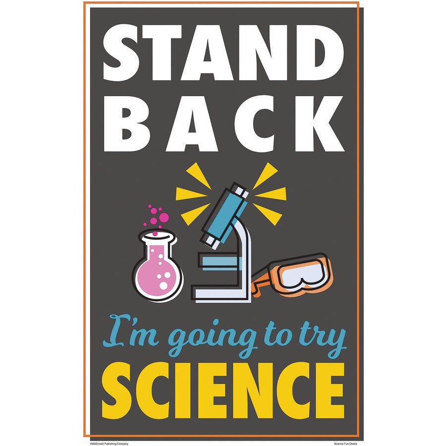 Teacher Created Resources Science Fun Posters - 11" Width - Multi