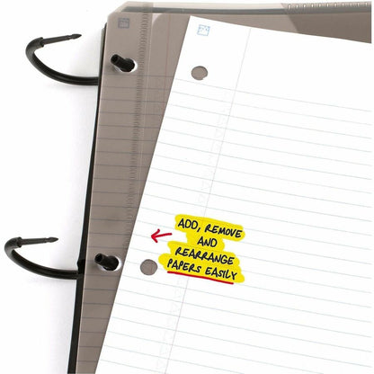 Mead Five Star Flex Hybrid NoteBinder - 1" Binder Capacity - 200 Sheet Capacity - Pocket: 2 - 5 Divider - Plastic - Mult
