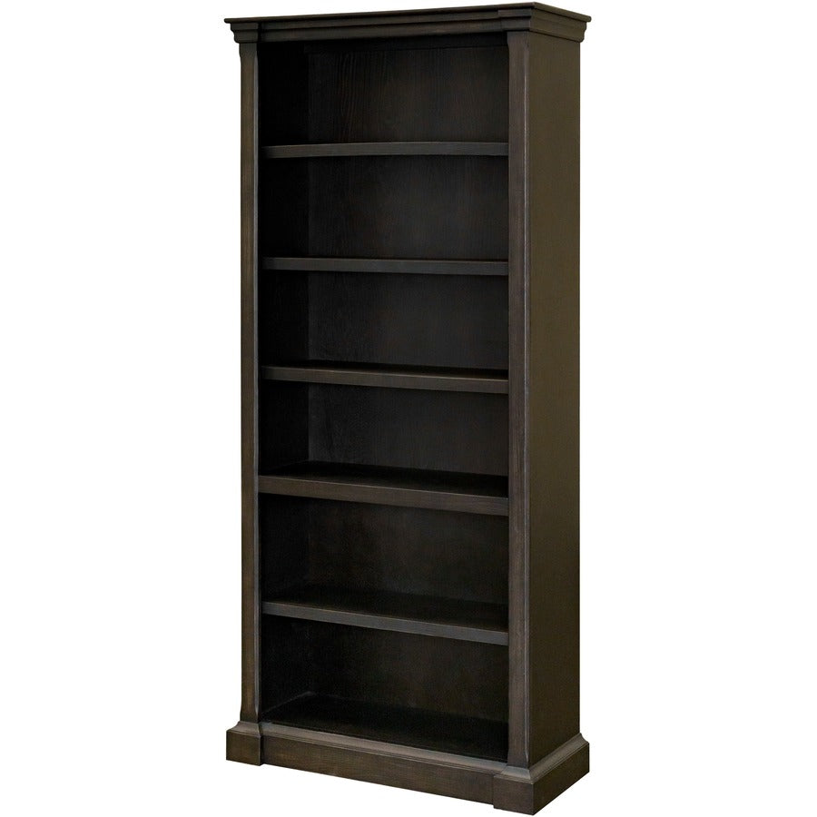Martin Kingston Office Desking Unit - 78" Height x 38" Width x 14" Depth - 5 Shelve(s) - 4 Adjustable Shelf(ves) - Mater
