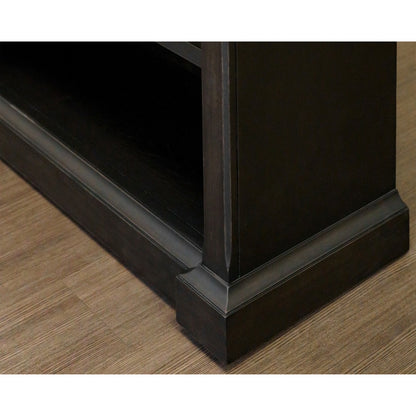 Martin Kingston Office Desking Unit - 78" Height x 38" Width x 14" Depth - 5 Shelve(s) - 4 Adjustable Shelf(ves) - Mater