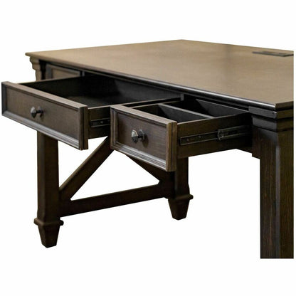 Martin Kingston Office Desking Unit - 30" Height x 60" Width x 28" Depth - Total Drawer(s): 3 - Material: Wood - 1 Each