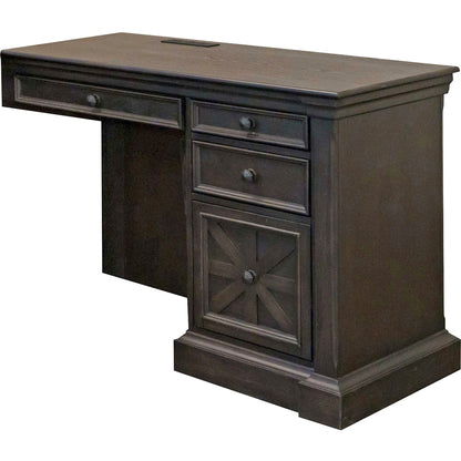 Martin Kingston Return with Pedestal Box 2 of 2 - L-shaped - 30" Height x 44" Width x 21" Depth - Total Drawer(s): 4 - M