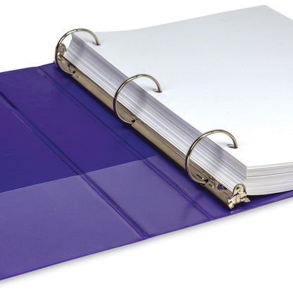Samsill Earth's Choice Plant-based View Binders - 1 1/2" Binder Capacity - Letter - 8 1/2" x 11" Sheet Size - 3 Ring - F