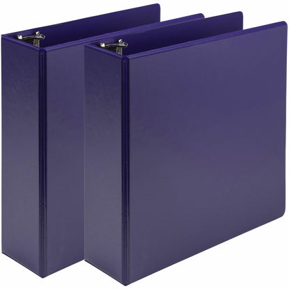 Samsill Earth's Choice Plant-based View Binders - 3" Binder Capacity - Letter - 8 1/2" x 11" Sheet Size - 3 Ring - Faste