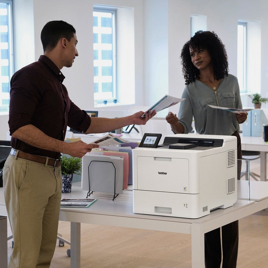 Brother Workhorse HL HL-L9410CDN Desktop Wireless Laser Printer - Color - 42 ppm Mono / 42 ppm Color - 2400 x 600 dpi Pr