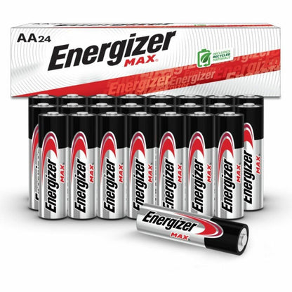 Energizer Max AA Alkaline Battery 4-Packs - For Multipurpose, Digital Camera, Toy - AA - 4/Pack - 6 / Box