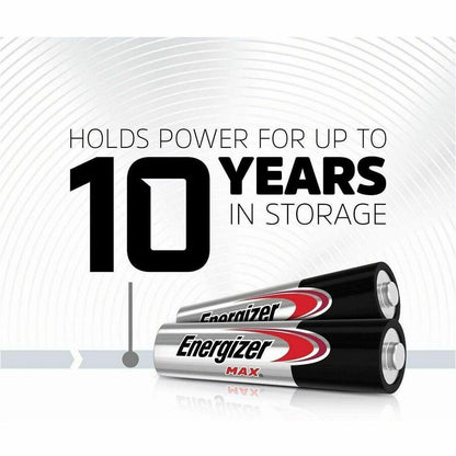Energizer Max AA Alkaline Battery 4-Packs - For Multipurpose, Digital Camera, Toy - AA - 4/Pack - 6 / Carton