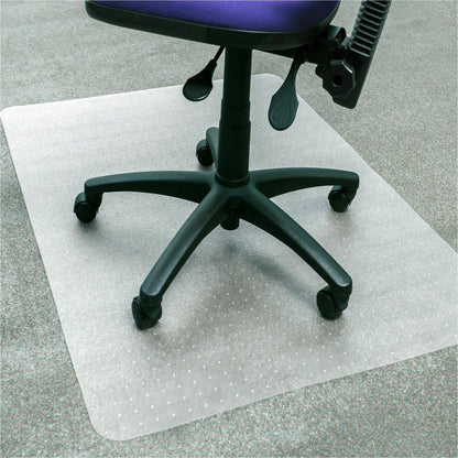 Floortex APET Rectangular for Low/Standard Pile Carpets - 36" x 48" - 48" Length x 36" Width x 0.087" Depth x 0.375" Thi