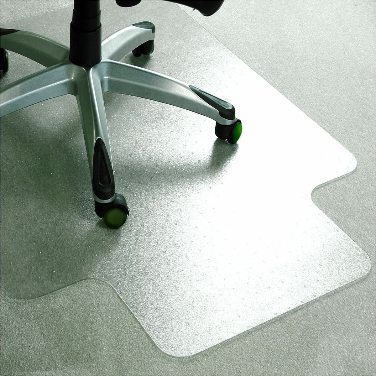 Floortex Cleartex AdvantagematPlus® APET Lipped for Low/Standard Pile Carpets - 45" x 53" - 53" Length x 45" Width x 0.0