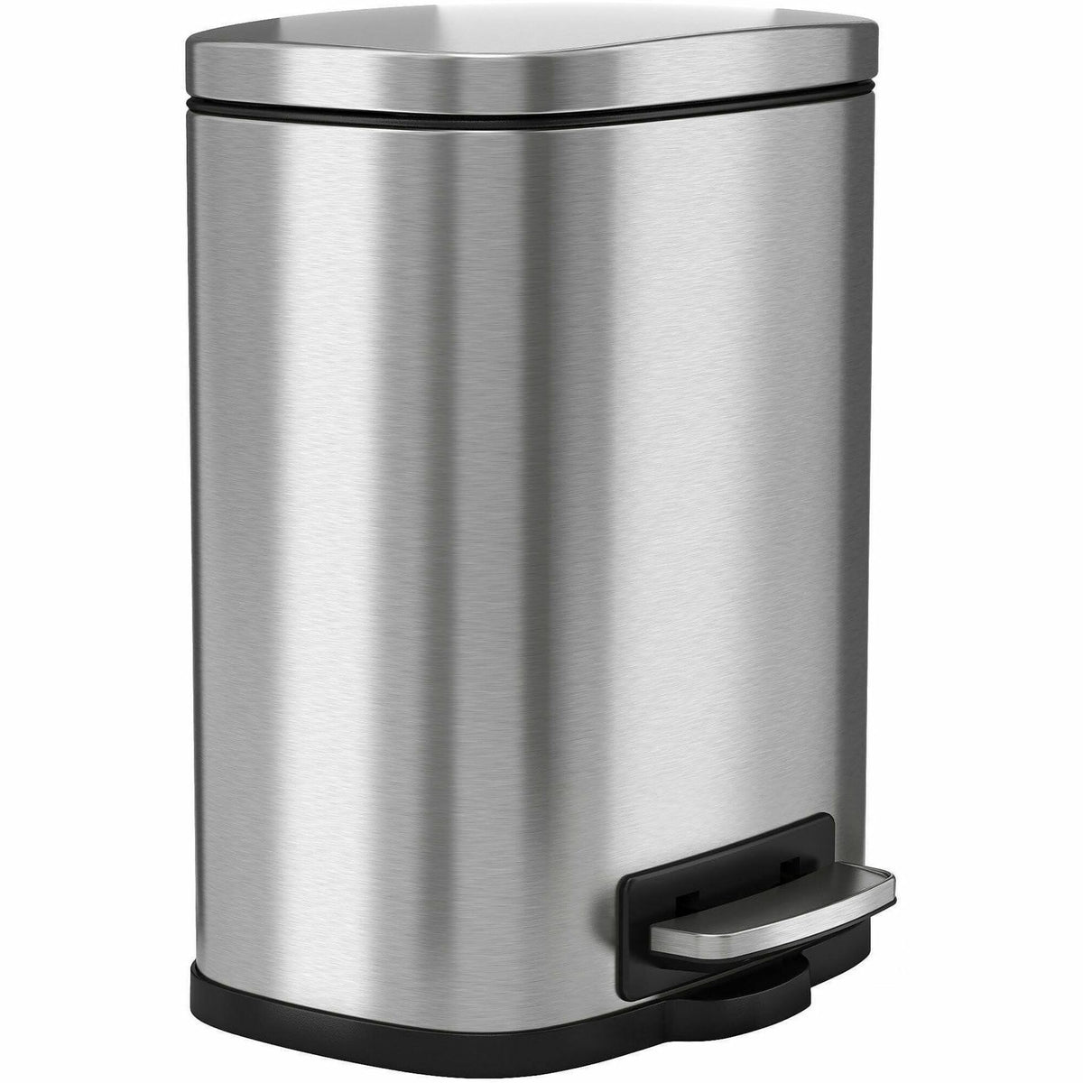 HLS Commercial Fire-Rated Soft Step Trash Can - 1.32 gal Capacity - 1 Each
