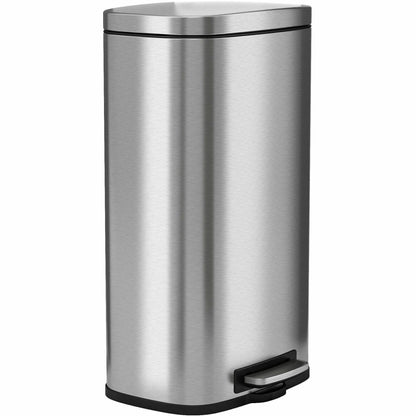 HLS Commercial Fire-Rated Soft Step Trash Can - 8 gal Capacity - 1 Each