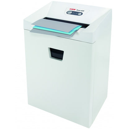 HSM Pure 420 - 1/4" - Continuous Shredder - Strip Cut - 24 Per Pass - for shredding Staples, Paper, Paper Clip, Credit C
