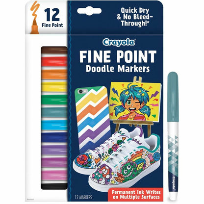 Crayola Doodle Markers - Multicolor Ink - 1 Pack