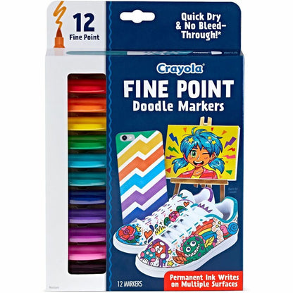 Crayola Doodle Markers - Multicolor Ink - 1 Pack