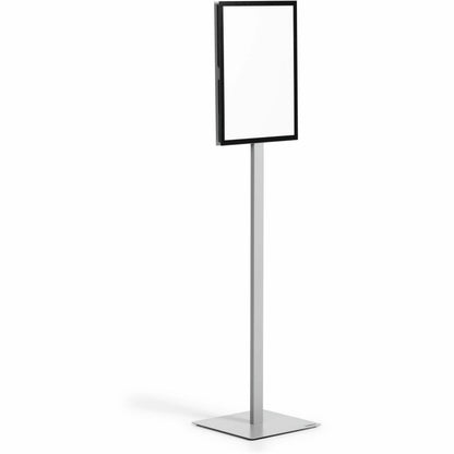 DURABLE Info Basic Floor Stand - Floor - Charcoal Gray - For Reception Area, Waiting Room, Lobby, Trade Show - 1 Each
