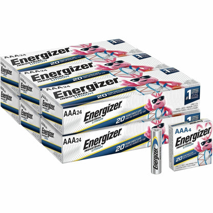 Energizer Industrial AAA Lithium Batteries - For Construction, Facility Maintenance, Medical Center, Office, Classroom -